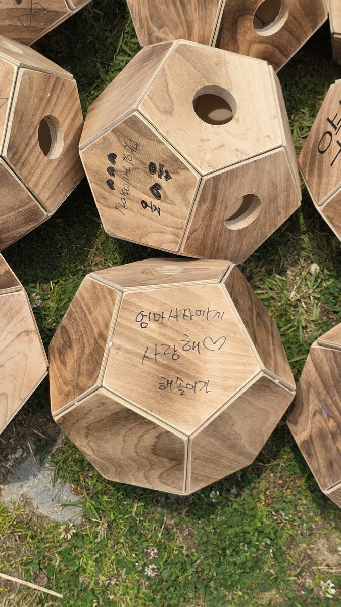 그림 그린 풍부화 볼